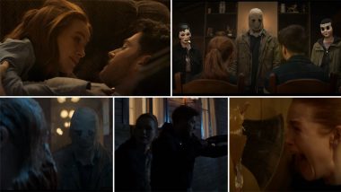 The Strangers - Chapter 1 Trailer: Madelaine Petsch and Froy Gutierrez's Staycation Takes a Terrifying Turn as They're Haunted by Masked Killers! (Watch Video)